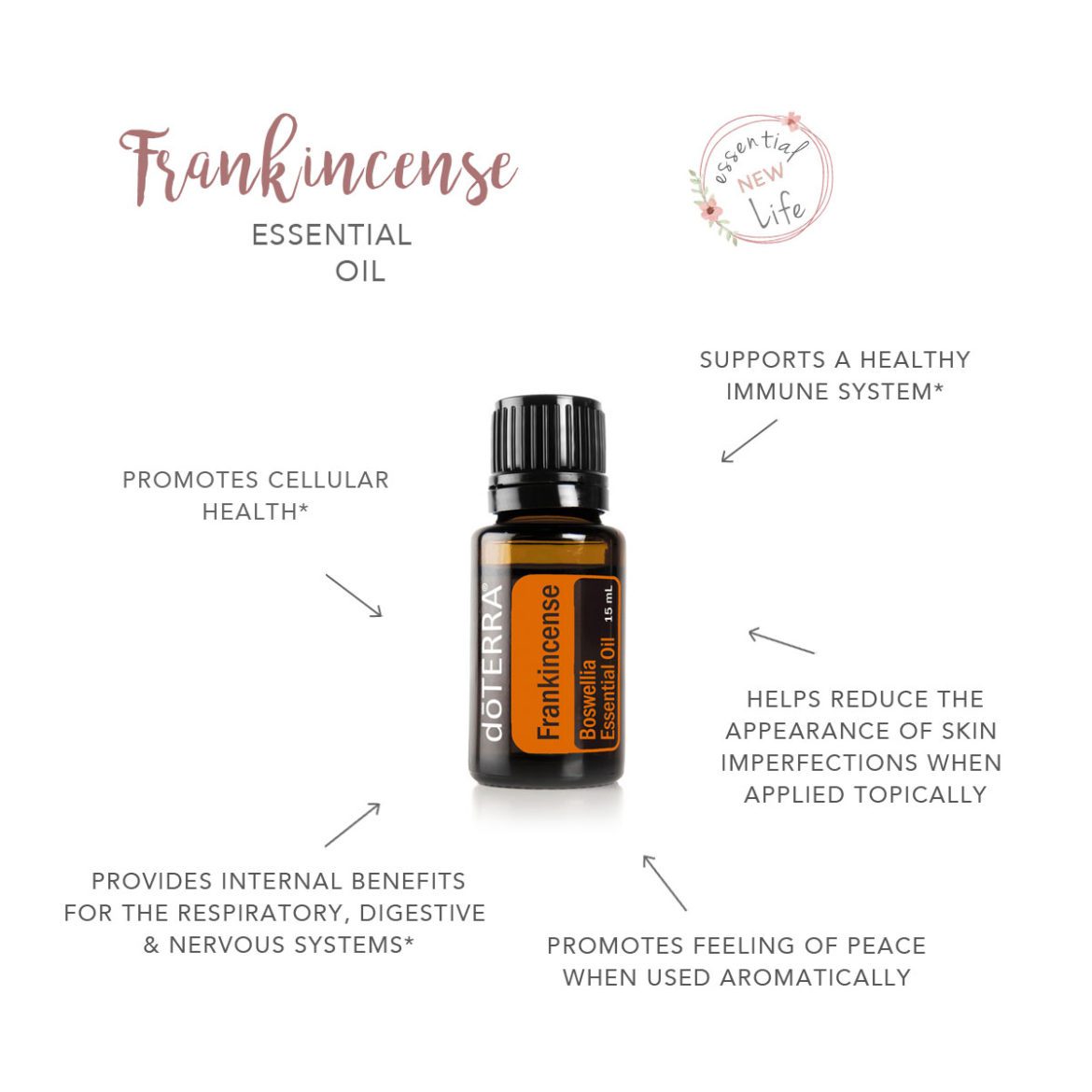 Essential New Life - Frankincense Essential Oil